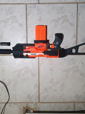 Nerf Stryfe like new with mods and double silencer