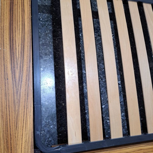 Double Bed Formica used, for 1.60x2.00 mattress