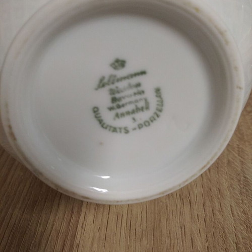 Vintage porcelain vase Seltmann Weiden Annabell series like new