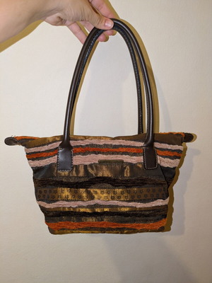 Thiros shoulder bag like new, multicolor vintage style