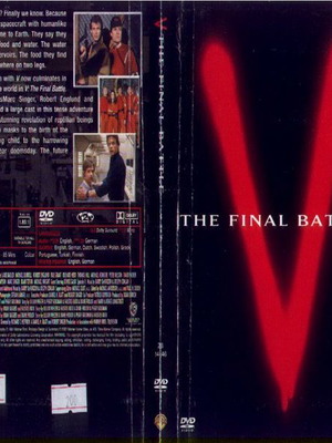 V The Final Battle DVD употребяван, научна фантастика, оригинален