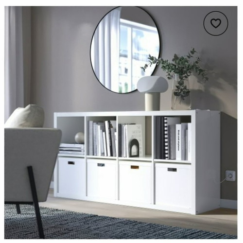 IKEA KALLAX bookcase office shelf, like new
