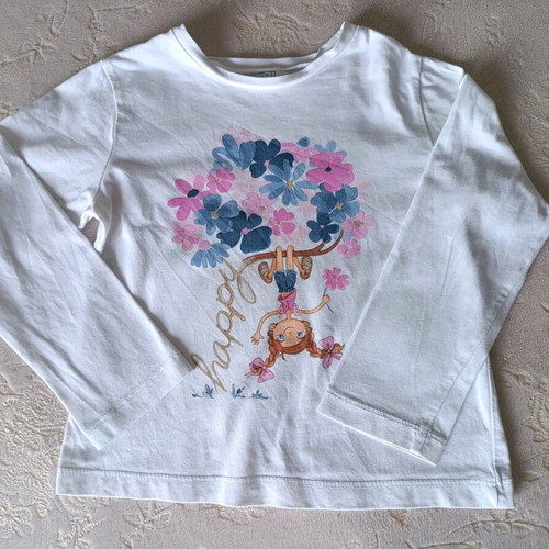 Mayoral white blouse for 4 years like new