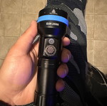 D26 Xtar 2500Lm diving flashlight used