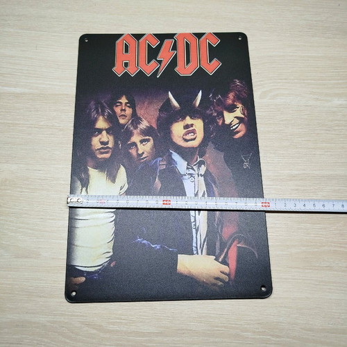 AC|DC Aluminum Sign new with Highway to Hell cover