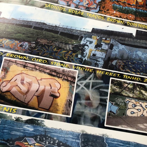 Epidemia graffiti magazine like new, Brazilian 90s edition