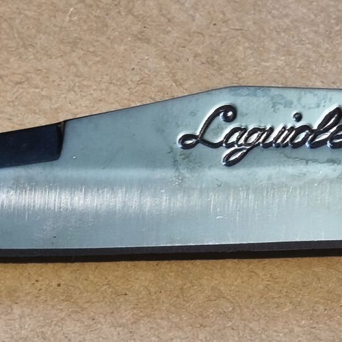 Klaas German Laguiole Knife like new with leather sheath and sharpener