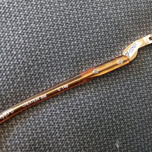 Optura Creation 358 vintage eyeglass frame new with defect