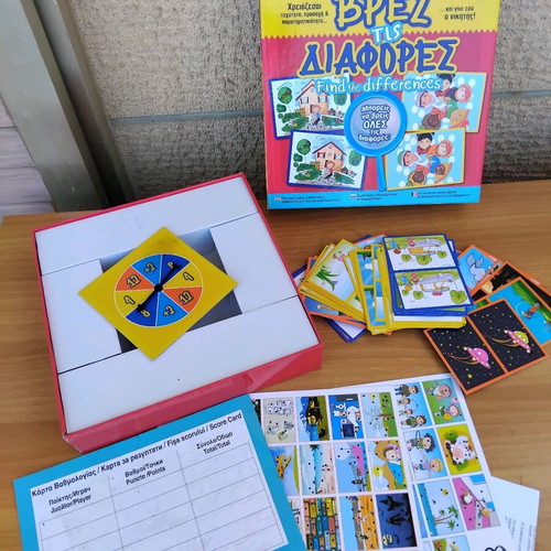 Find the Differences board game new
