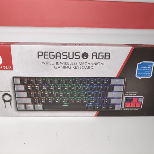 Spartan Gear Pegasus 2 RGB keyboard new