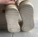 Refresh espadrilles with low heel, beige