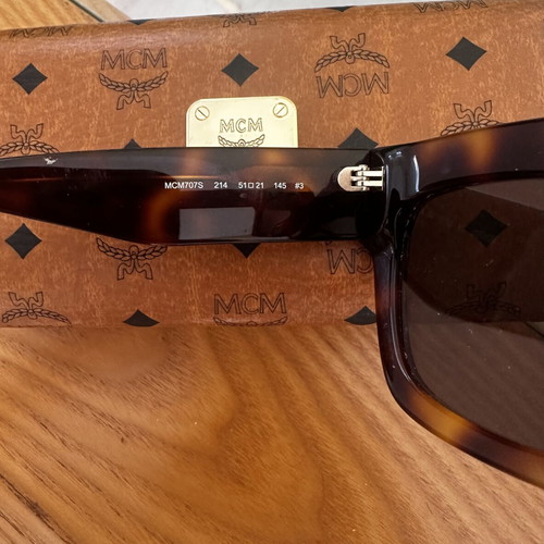 MCM women's sunglasses with case, authentic