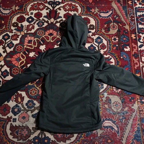 The North Face Quest Softshell Hoodie men's jacket like new, size Small, black