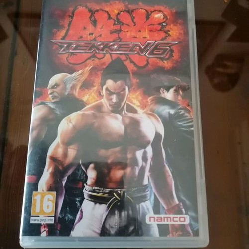 Tekken 6 PSP used without manual