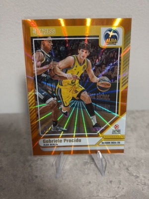 Gabriele Procida 2024-25 Donruss EuroLeague #85 Orange Laser card new