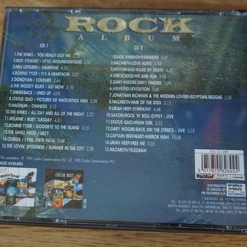Rock Album 2 CD The Rock History like new