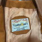 Blazer Leather Mania used, size Medium, orange