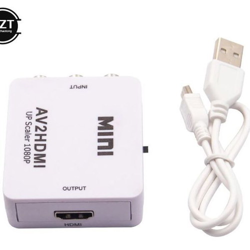 Active AV RCA to HDMI converter new