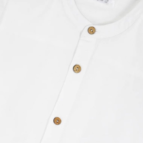 Energiers Boutique white boy's shirt size 6, new