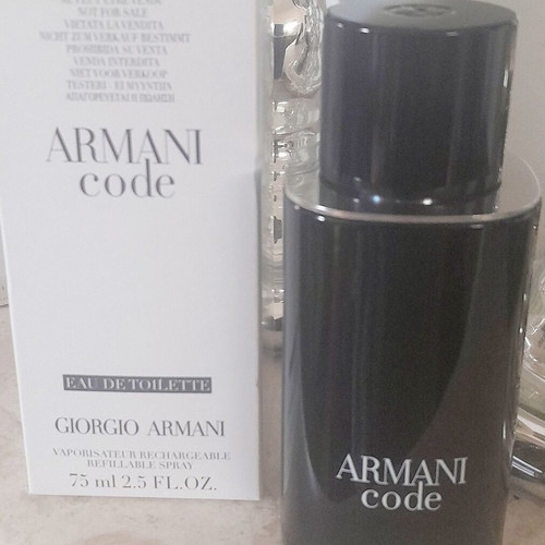 Armani Code 75ml men tester original new
