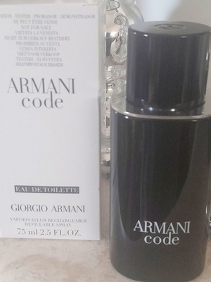 Armani Code 75ml men tester original new