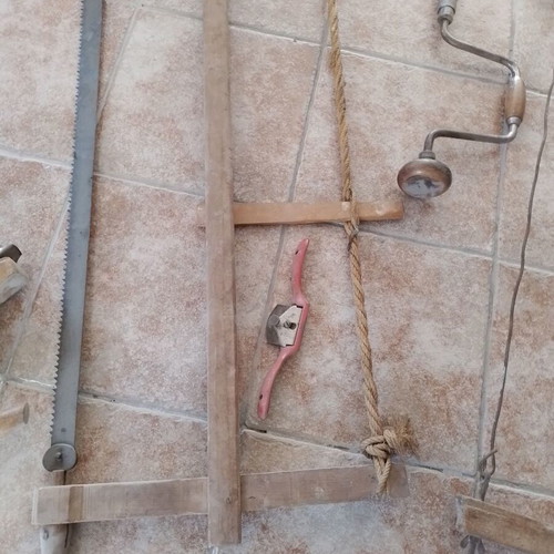 Vintage woodworking tools