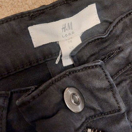 Chinno pants H&M black size M like new