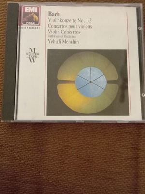 CD Bach Violin Concertos αυθεντικό, σαν καινούργιο