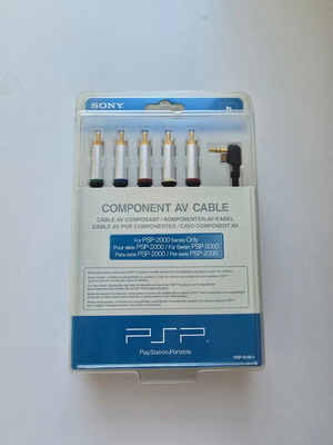 Sony PSP-2000 Official Component Cables new, sealed