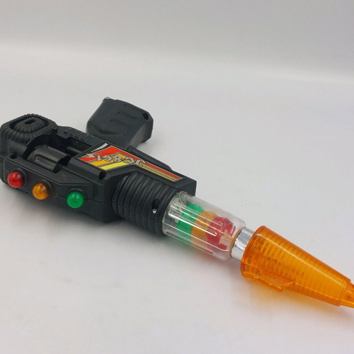 Plastic space gun toy 1986 used, good working condition