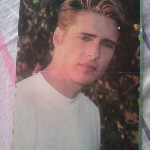 New Kids On The Block (Jordan Knight) & Beverly Hills (Jason Priestley) poster used