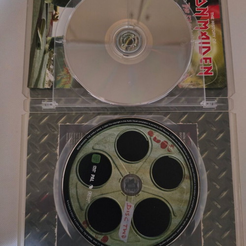 The History of Iron Maiden Part 1 DVD like new, metal documentary