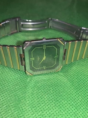 Longines Quartz vintage ρολόι μεταχειρισμένο, ασημί και χρυσαφί