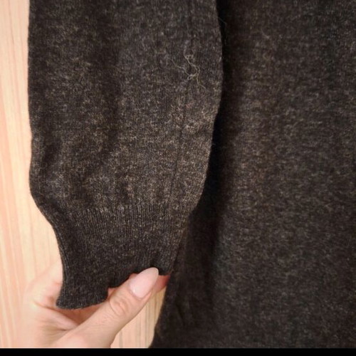 Benetton one-piece wool jumpsuit like new, xs, dark gray