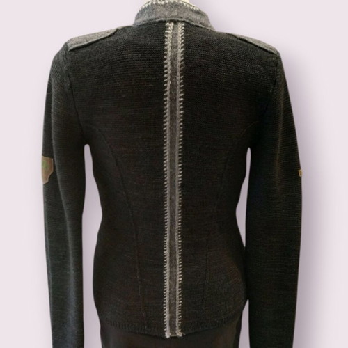 Spieth &Wensky winter women's wool jacket like new, size S, black and grey