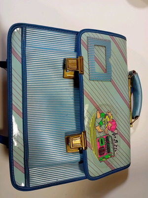 Vintage school bag new from storage