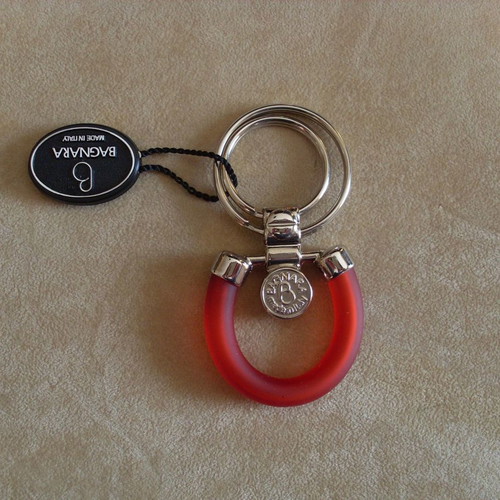Bagnara key holder stainless steel with plastic details new