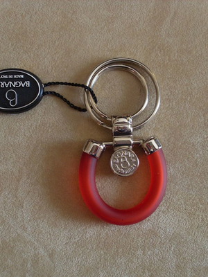Bagnara key holder stainless steel with plastic details new