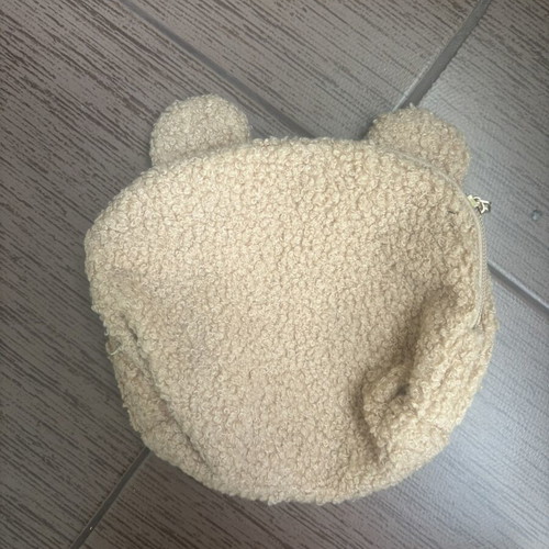 Teddy Bear Toiletry Bag new, beige