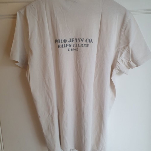 Polo Jeans Company Ralph Lauren T-shirt large beige like new