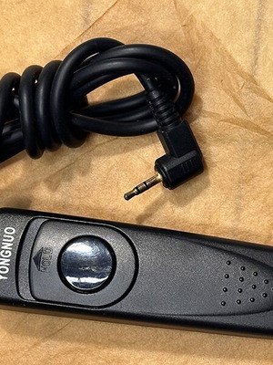 YONGNUO Wired Remote Shooter used for Canon DSLR