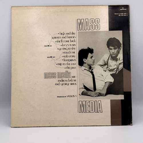 Mass Media Pirates And Heroes vinyl record used