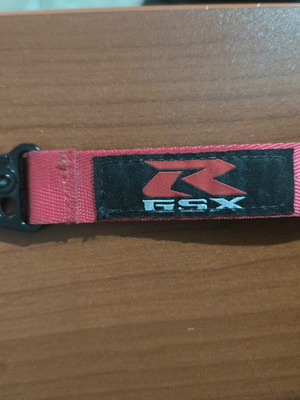 Suzuki GSXR Keychain red, like new