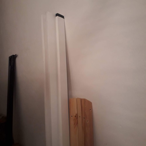 Tipi Montessori Bed like new, MDF and solid pine wood, 90x200 cm