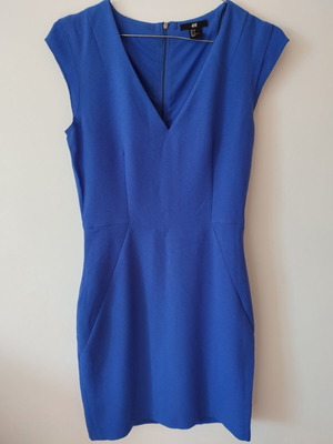 Dress blue H&M like new, size S