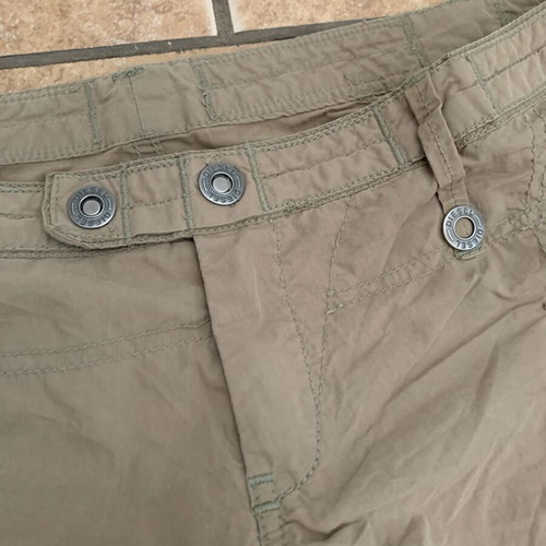 Diesel low-rise bermuda shorts used, size L, khaki