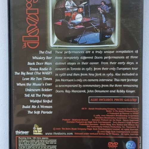The Doors Soundstage Performances DVD, rock