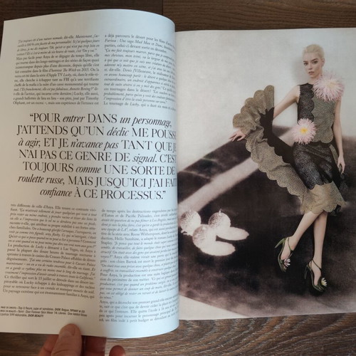 L'Officiel Paris Summer Issue magazine with Anya Taylor-Joy and Travis Scott