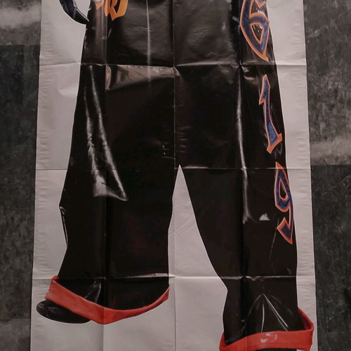 David Villa Rey Mysterio poster used, double-sided, in good condition