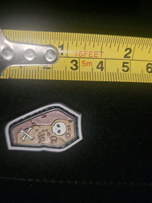 Pvc patch eye new with hook loop